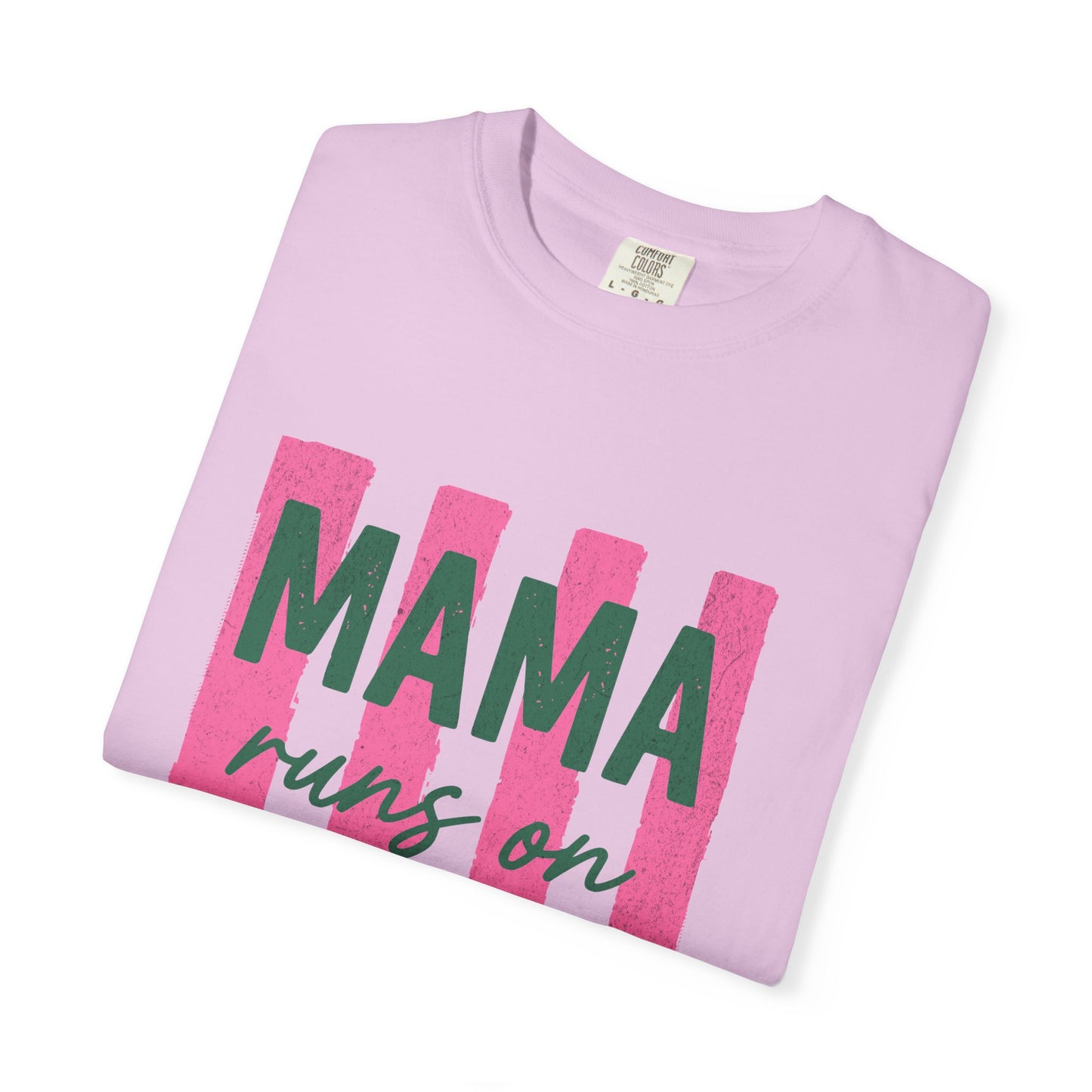 Mama Runs on Jesus & Caffeine T-Shirt