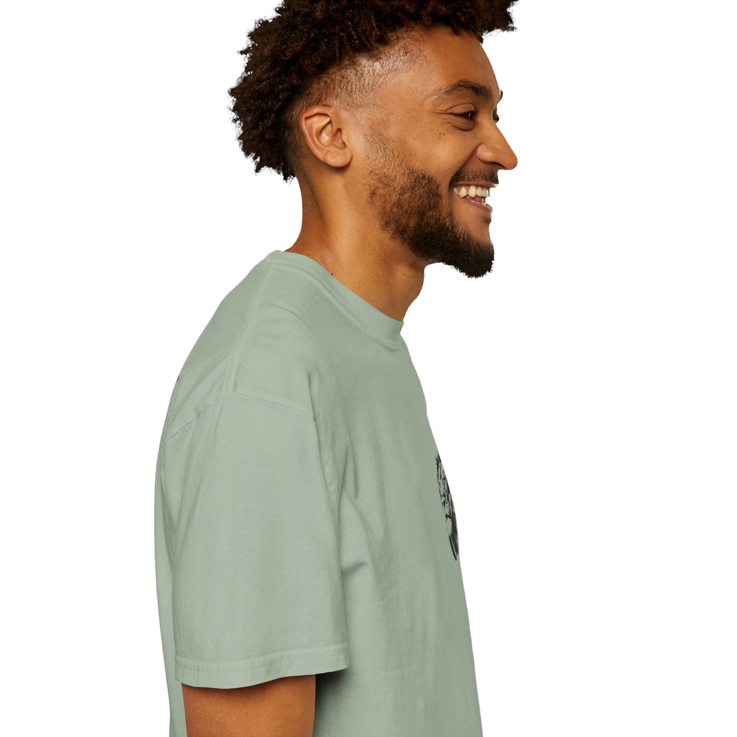 Lion Cross T-Shirt – “Man of God, Husband, Dad, Protector, Hero” Faith Tee