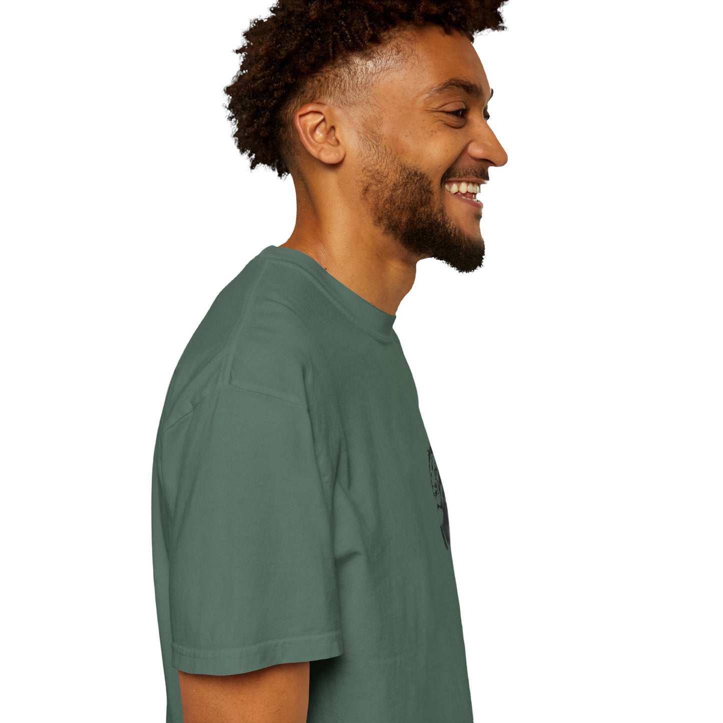 Lion Cross T-Shirt – “Man of God, Husband, Dad, Protector, Hero” Faith Tee