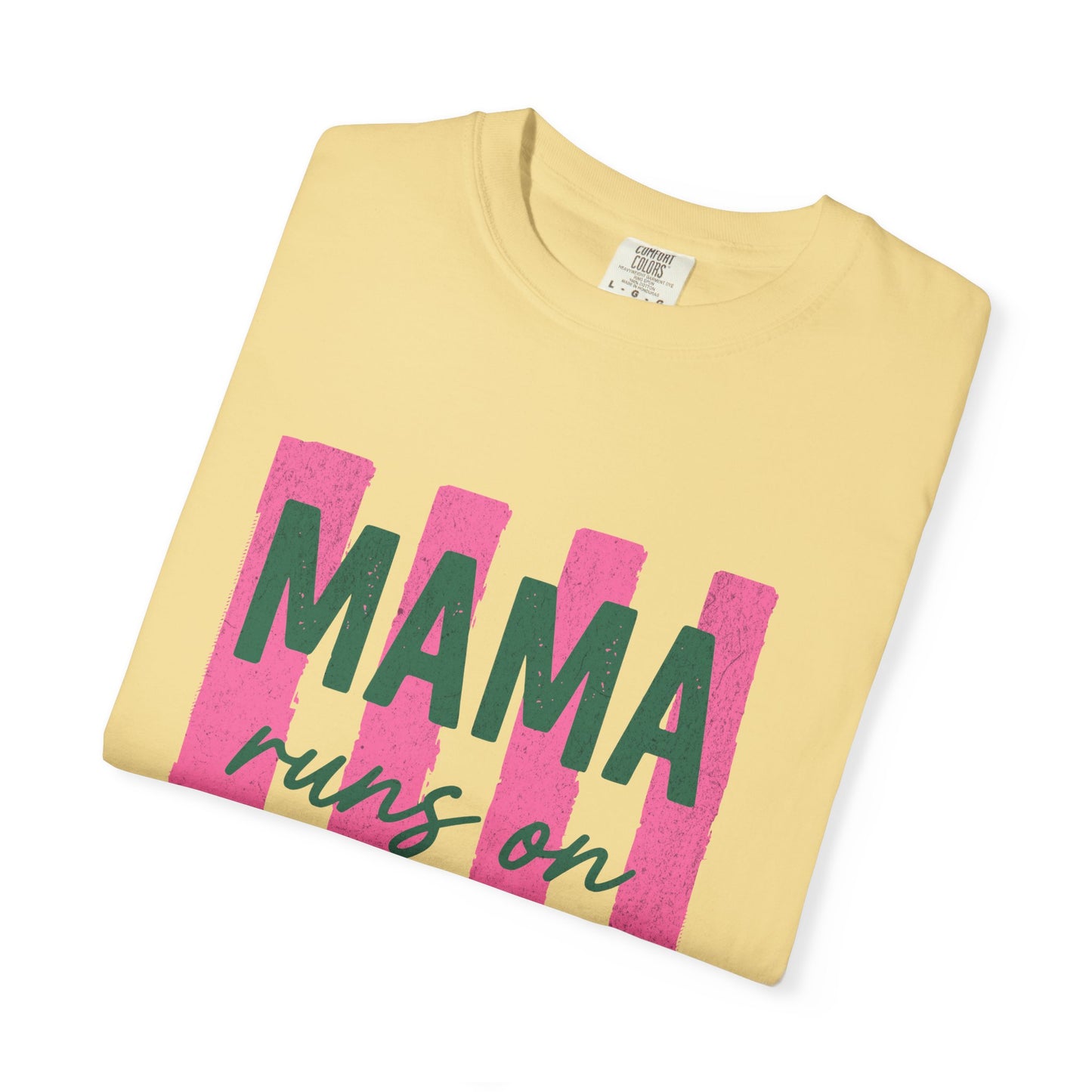Mama Runs on Jesus & Caffeine T-Shirt