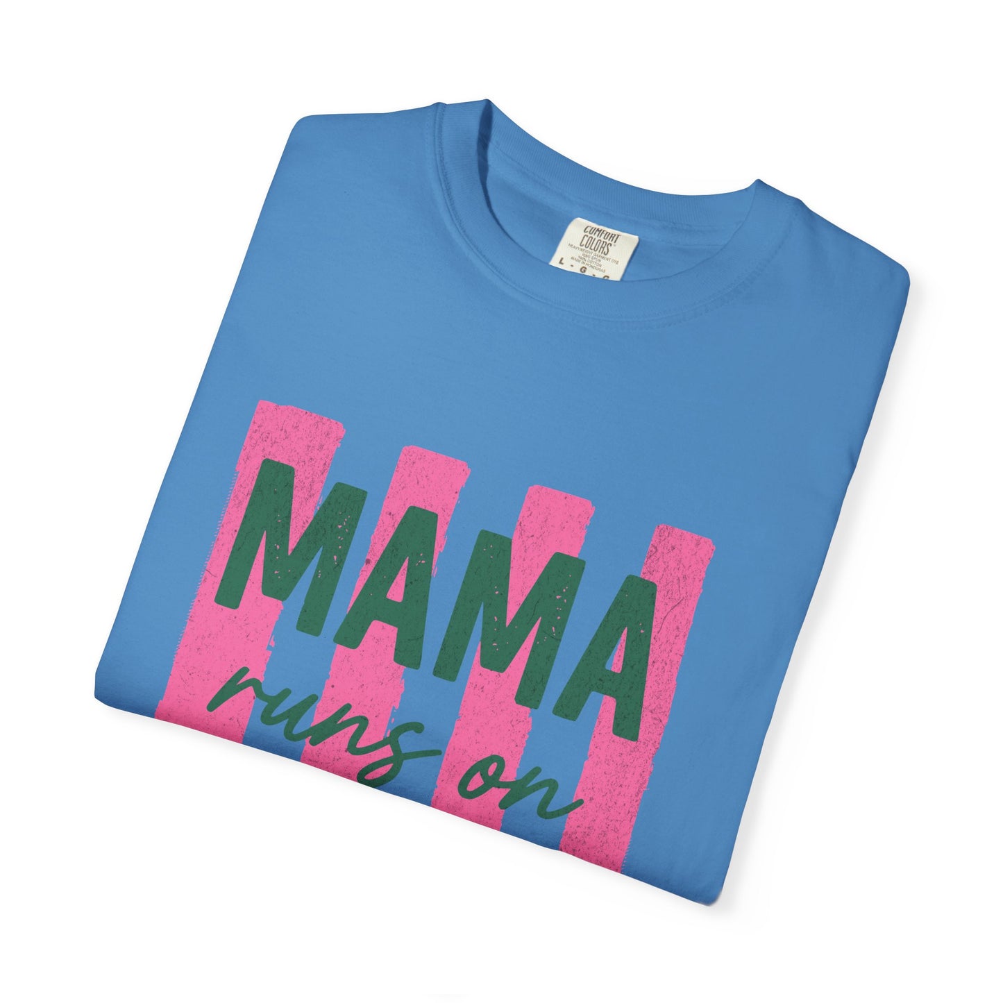Mama Runs on Jesus & Caffeine T-Shirt