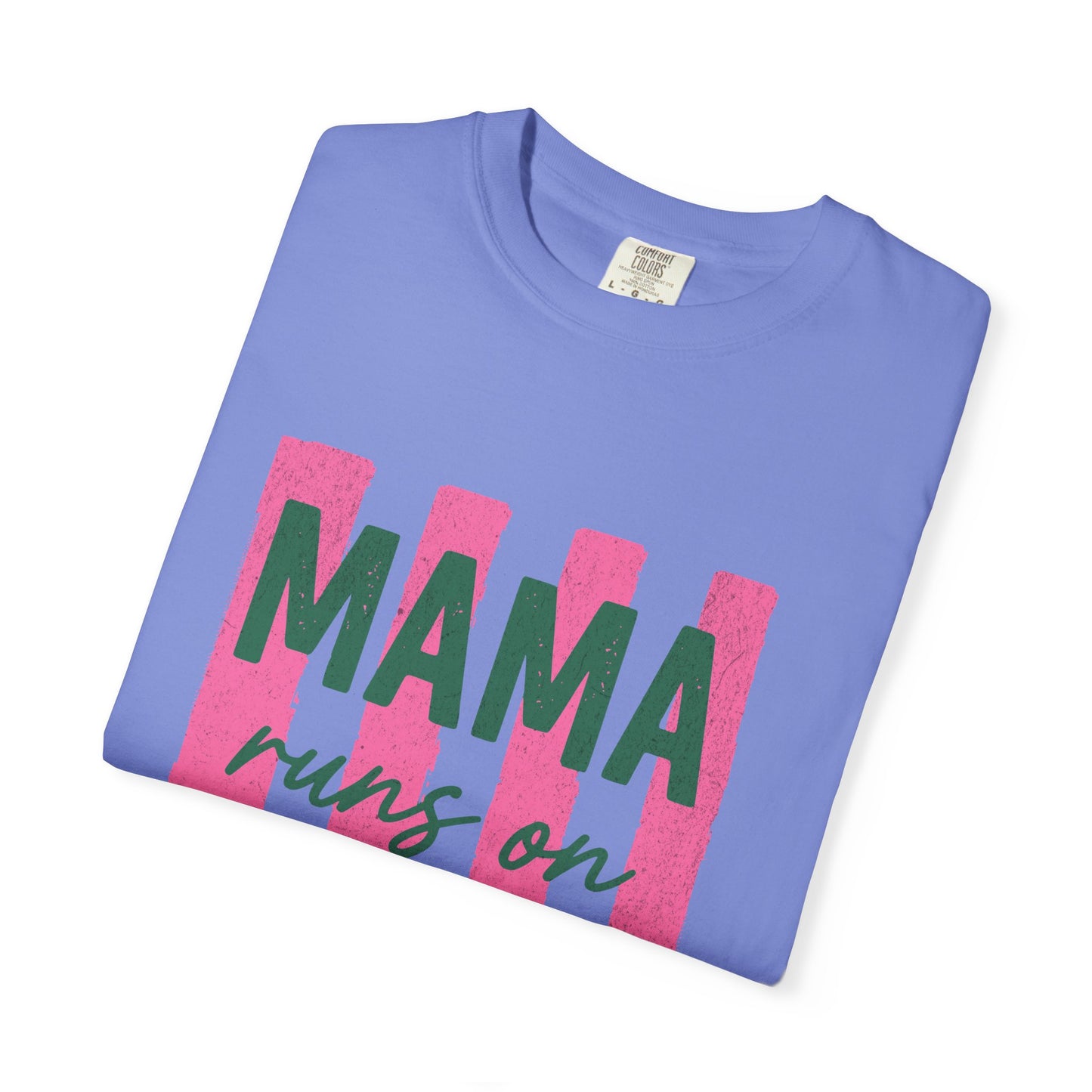 Mama Runs on Jesus & Caffeine T-Shirt