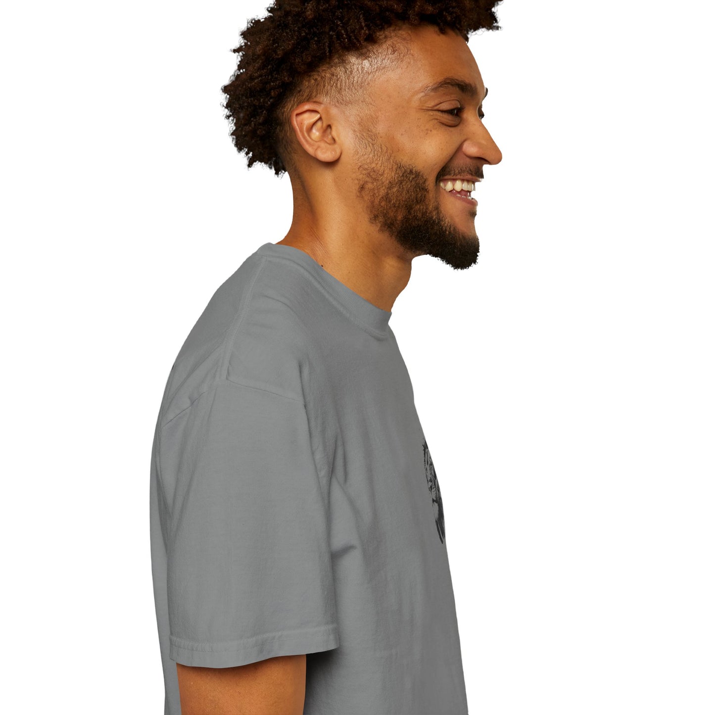 Lion Cross T-Shirt – “Man of God, Husband, Dad, Protector, Hero” Faith Tee