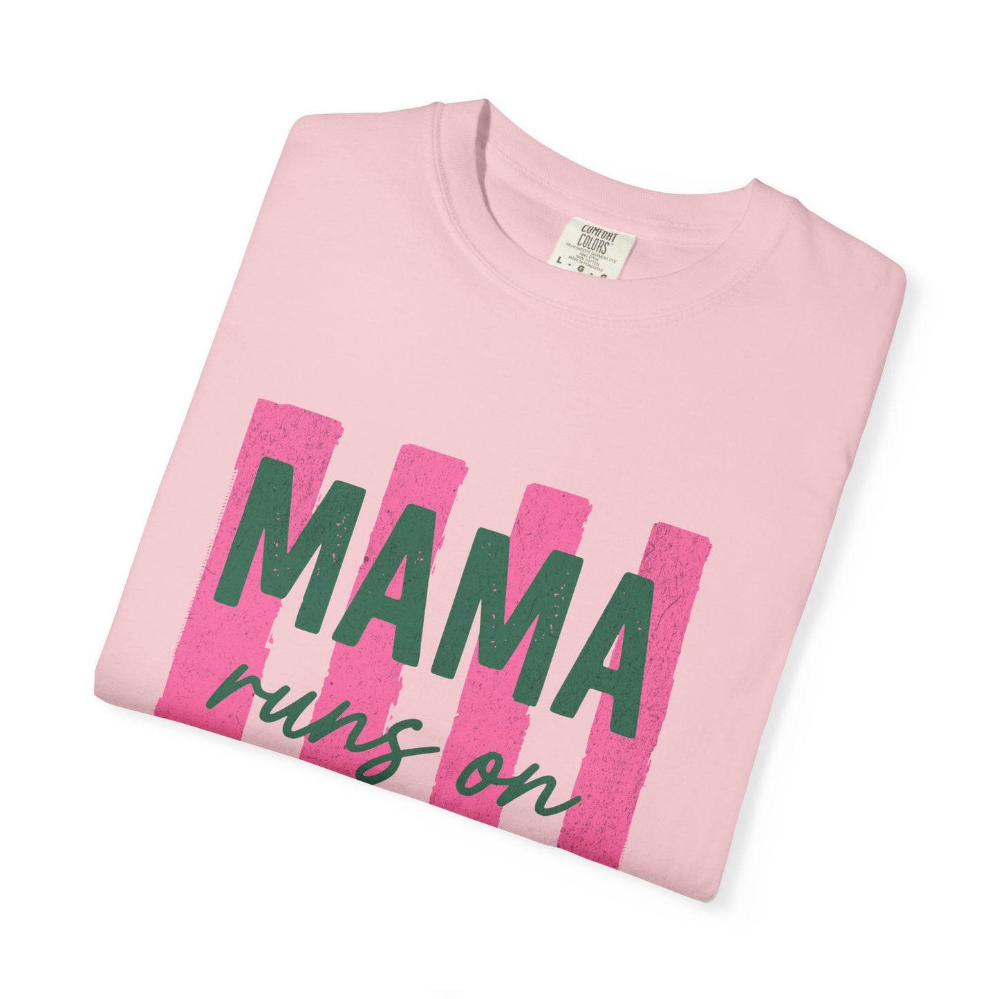 Mama Runs on Jesus & Caffeine T-Shirt