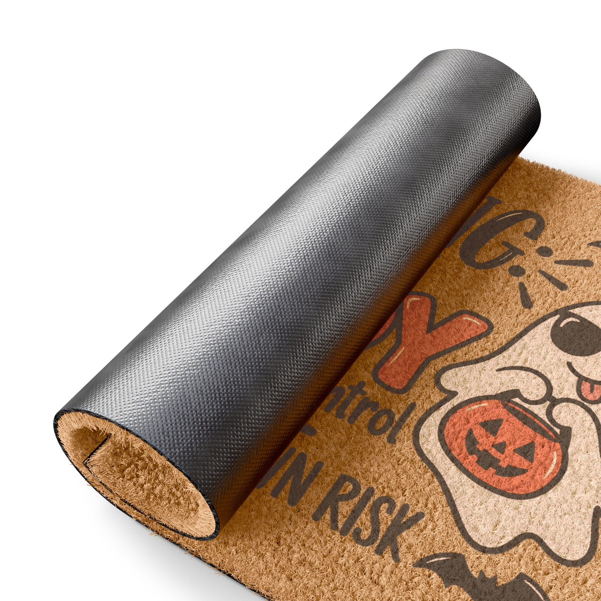 Halloween Doormat "Warning We Have Candy and Zero Self Control"