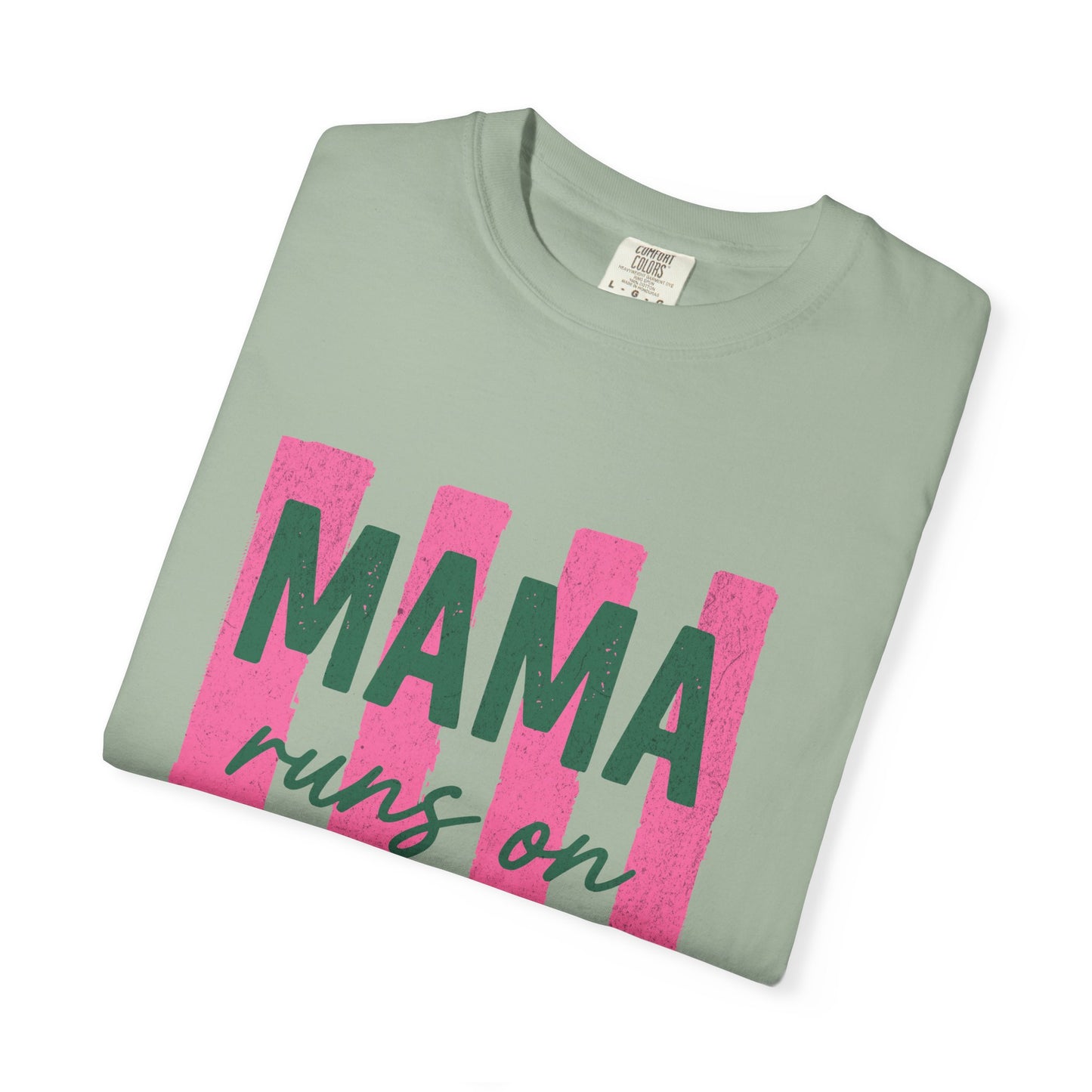 Mama Runs on Jesus & Caffeine T-Shirt