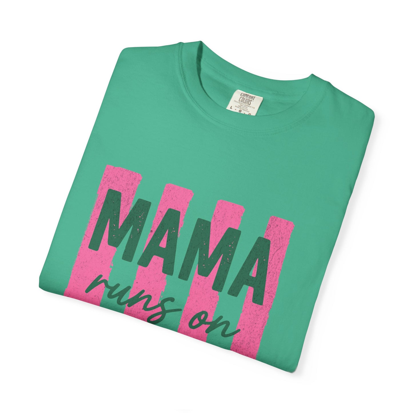Mama Runs on Jesus & Caffeine T-Shirt