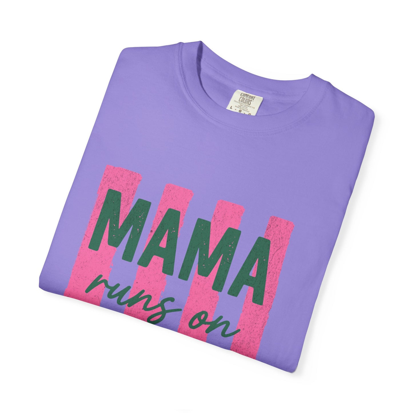 Mama Runs on Jesus & Caffeine T-Shirt