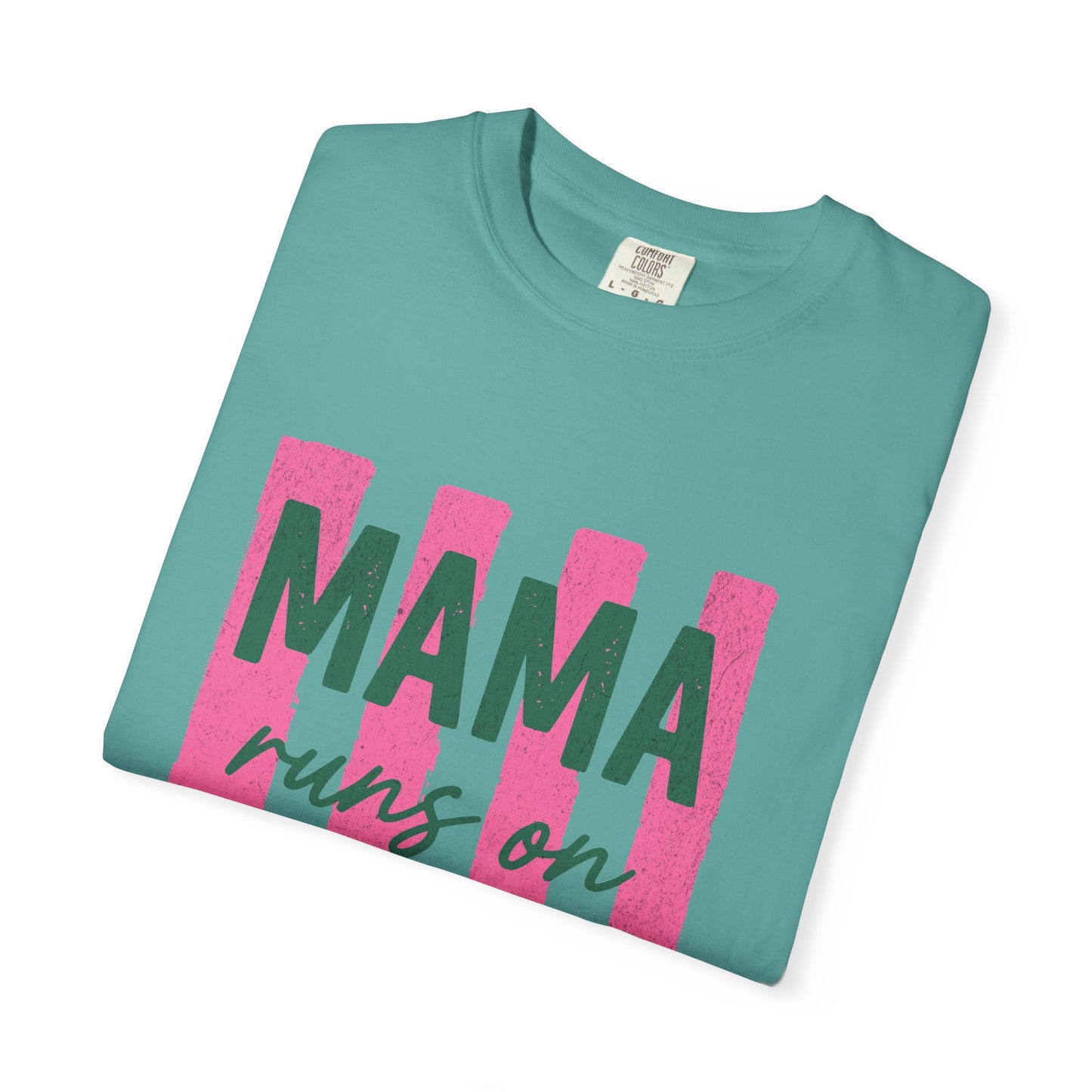 Mama Runs on Jesus & Caffeine T-Shirt