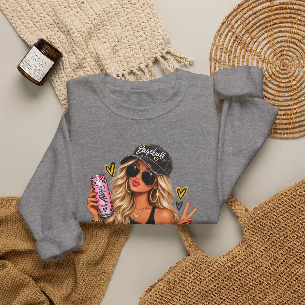 Bougie Barbie Crewneck Sweatshirt
