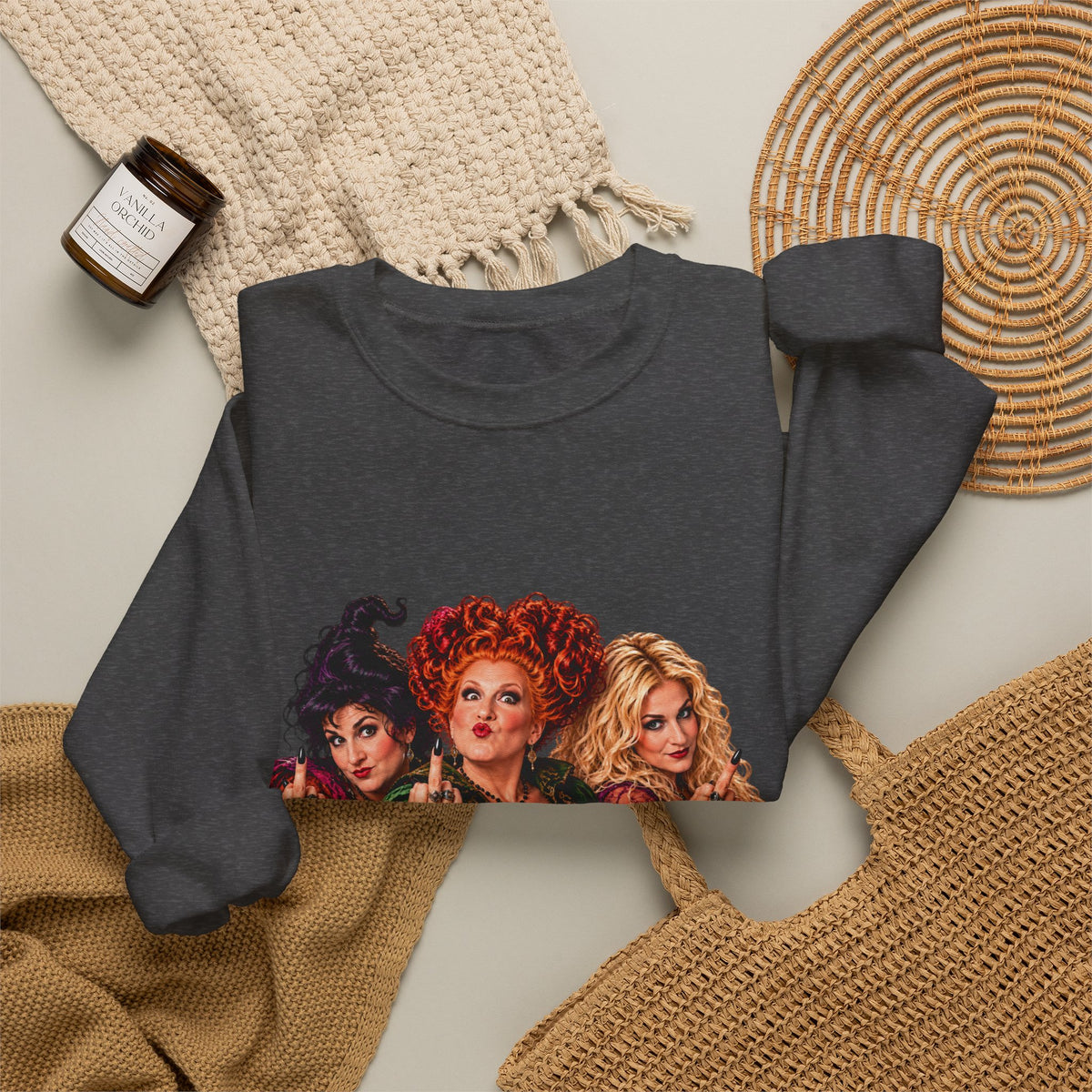 'I'm Not Mean, You Are' Sanderson Sisters Halloween Crewneck